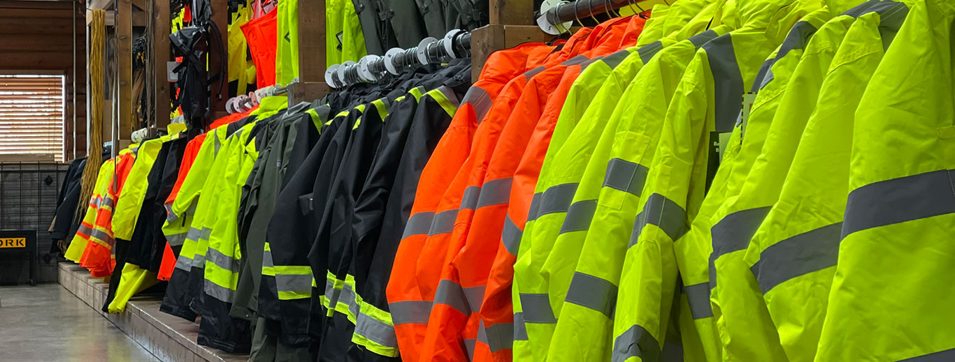 Largest inventory of work apparel